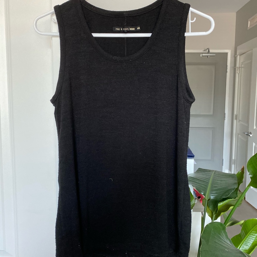 RAG&BONE/JEAN knitted sleeveless tank